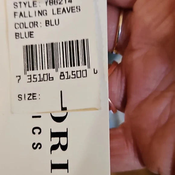 NWT NATORI BLUE FALLING LEAVES LONG VELVET BURNOUT SILK‎  KIMONO - Picture 5 of 13